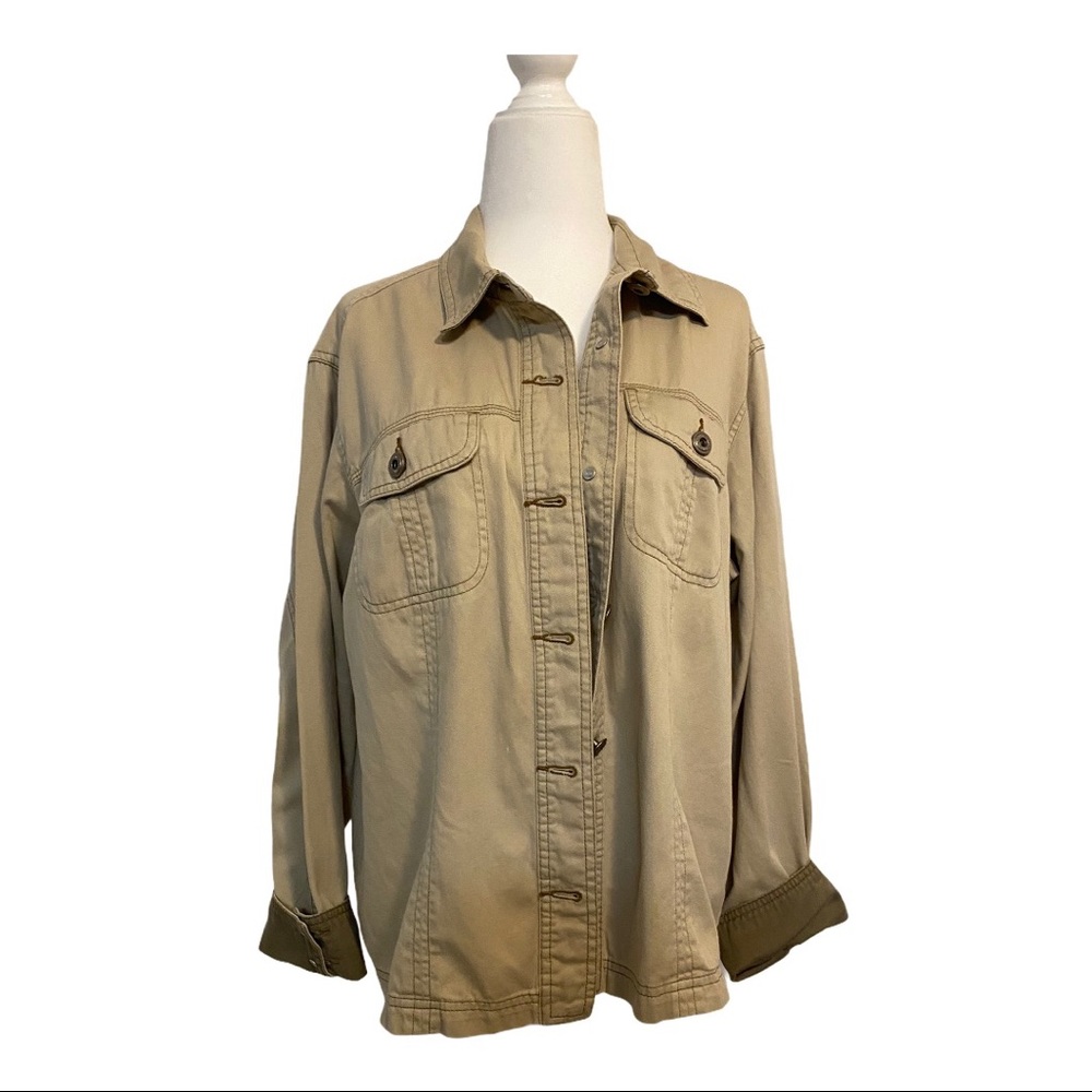 Columbia Utility Jacket Khaki Extra Large